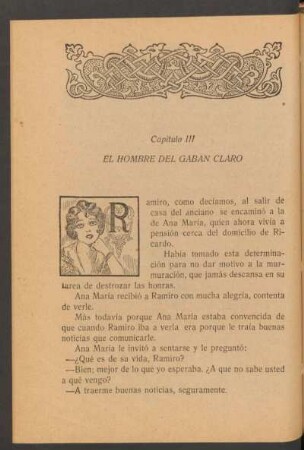 Capítulo III - El hombre del gabán claro