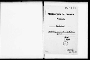 Ausbildung und Prüfung für den höheren bautechnischen Dienst