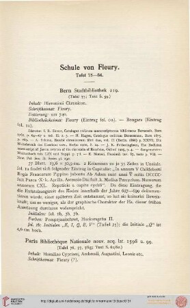 Schule von Fleury