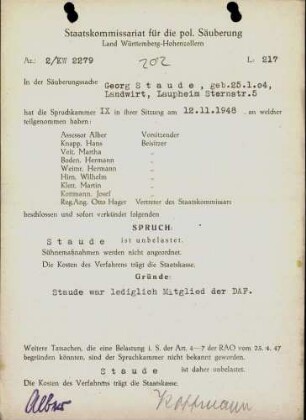 Staude, Georg