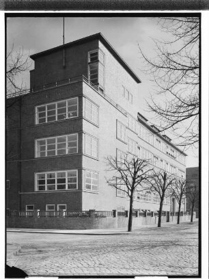 Schule Uferstraße (Hamburg-Hohenfelde): Teilansicht : SchumacherWV Nr. 267