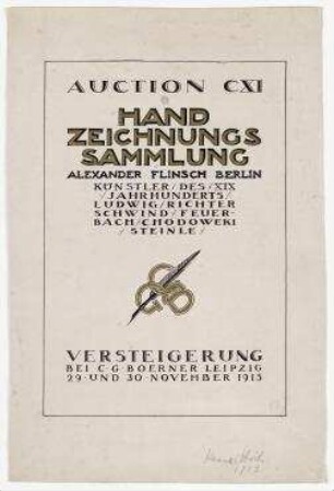 Auktion CXI - C.G. Boerner. Studienarbeit für die Kunstgewerbeschule Berlin-Charlottenburg