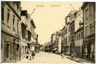 Grimma. Lange Straße