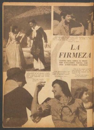 Firmeza - ilustró esta danza el profesor Guillermo Teruel con una aventajada discípula