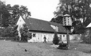 Boxberg/O.L.-Reichwalde. Ehem. Mühle, im Hof