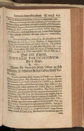 Syntax Participiorum