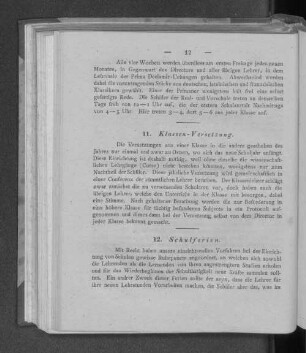 11. Klassen-Versetzung.