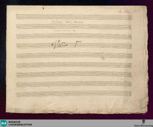 ?Divertimentos? - Don Mus.Ms. 1807 : orch; E|b