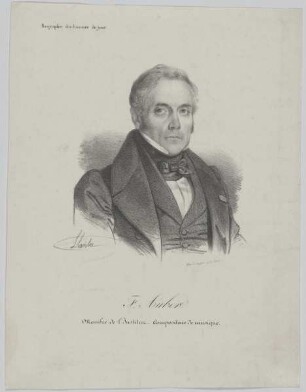 Bildnis des Daniel-François-Esprit Auber