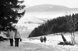 St. Peter: Vom Oberen Eck; Spaziergänger