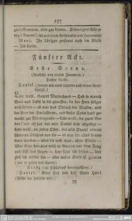 Fünfter Ackt