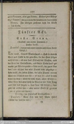 Fünfter Ackt