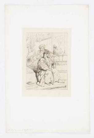 Chef Arabe, Blatt 13 der Folge "Bevölkerung der Donauprovinzen im Jahr 1854"