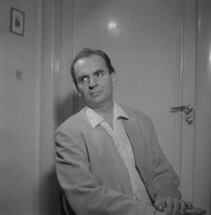 Porträt des Komponisten Dr. Gerhard Becker : Porträt von Gerhard Becker