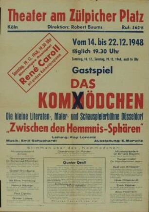 Das Kom(m)ödchen - Zwischen den Hemmnis-Sphären