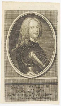 Bildnis des Gerlach Adolph L.B. de Munchhausen