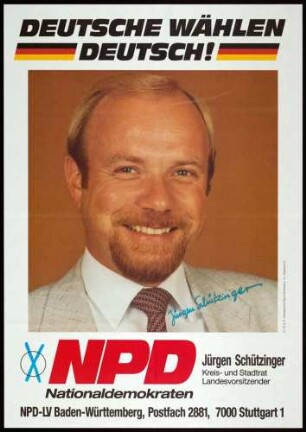 NPD, Landtagswahl 1988