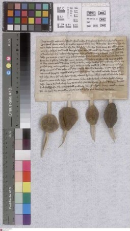 Nordheim: Litera venditionis, qua Johannes de Scharphenecken dictus de Meti, communicata manu Ude uxoris suae, Agnetis, sororis ipsius, Johannis d...