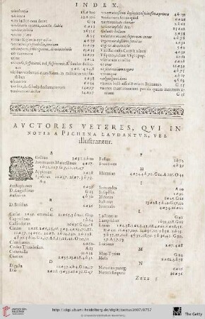 Auctores veteres […]