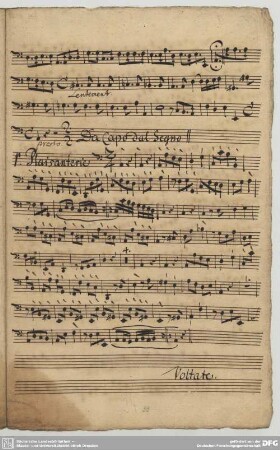 Fasch, J.F., Suiten, FWV K:a3 / Ausw.