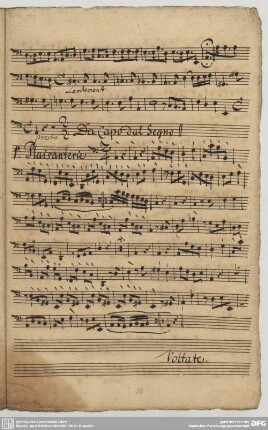 Fasch, J.F., Suiten, FWV K:a3 / Ausw.
