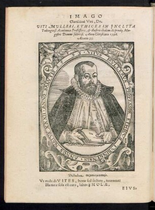 Imago Clarissimi Viri, Dn. Viti Mulleri ...