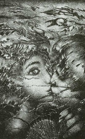Illustration zu P. Louys "Der Teufel ist ein Weib"