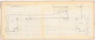 Reichsluftfahrtministerium, Berlin: Saalbau, Ehren-/Festsaal (Empore und Orgel): Grundriss 1:20