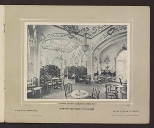 Inneres des Sekt-Pavillons