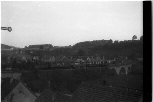 Gammertingen, Triebwagen VT 3 (1936 - 1968), Lok 11, Personenwagen von 1908, Nachschieben zur Fehlahöhe