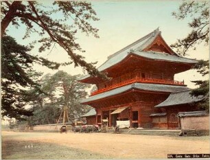 Haupttor (Sangedatsumon) des Zōjō-ji-Tempel