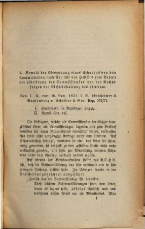 Entscheidungen des Reichs-Oberhandelsgerichts. 4. 1872