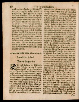 Dreyzehendter Discurß. Von den Alchimisten.