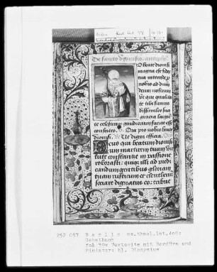 Gebetbuch — Sankt Dionys, Folio 39verso