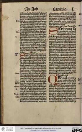 Sancti Gregorii liber secundus.