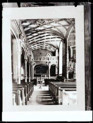 Schloßkirche im Alten Schloß; Inneres