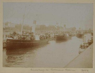 Nord-Ostsee-Kanal - Holtenau, Schleuseneinweihung