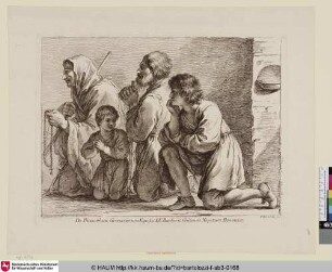 [Une Famille en Priére; Eine Familie im Gebet]