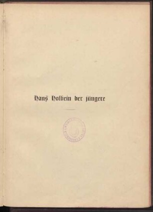 Hans Holbein der jüngere