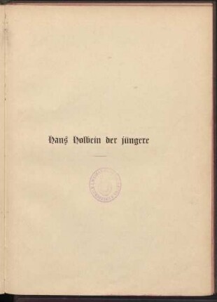 Hans Holbein der jüngere