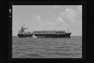 Containerships II (1986), Frachtschiff, H. Funk, Hamburg, Bau-Nr. 977