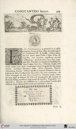Numismata Constantini Iunioris
