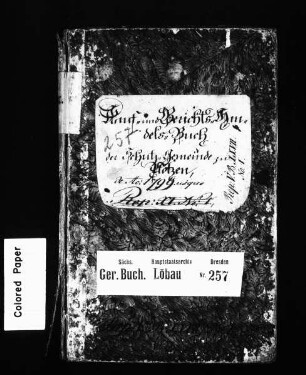 Gerichtshandelsbuch von Plotzen