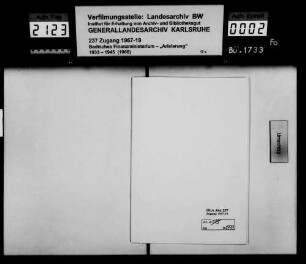 Schwarzenberger, Rosa, Schneiderin in Karlsruhe Gewerbeausübung