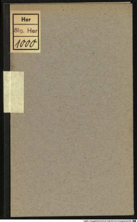 Liebe und Treue : Ein Liederspiel in Einem Aufzuge