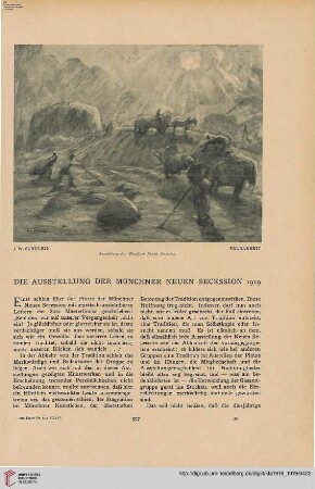 34: Die Ausstellung der Münchner Neuen Secession 1919
