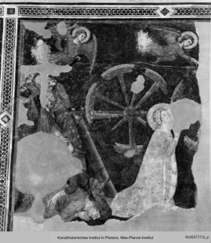 Szenen aus dem Leben der heiligen Katharina von Alexandrien : Das Martyrium der heiligen Katharina