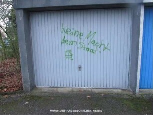 keine Macht dem Staat | {ANARCHIE-A}