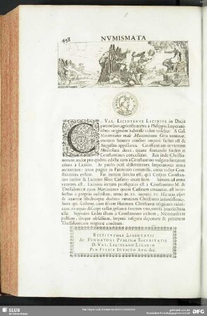 Numismatica Licinii Patris