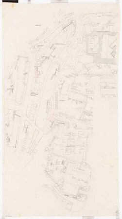 Wettbewerb Grüngestaltung Neu-Altona, Hamburg: Lageplan mit Gartenplan